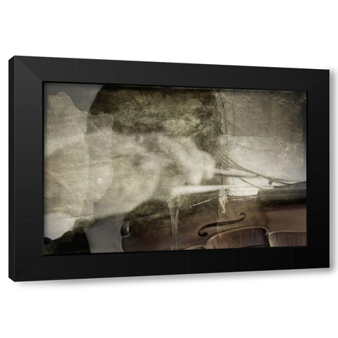 Falta Alma Black Modern Wood Framed Art Print with Double Matting by Mest, Olga