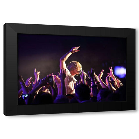 Switchfoot Black Modern Wood Framed Art Print by Gardestig, Anders