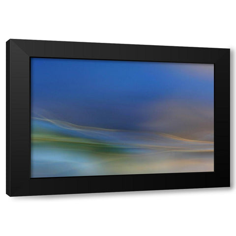 Dreamy Waters Black Modern Wood Framed Art Print with Double Matting by Marthinussen, Willy