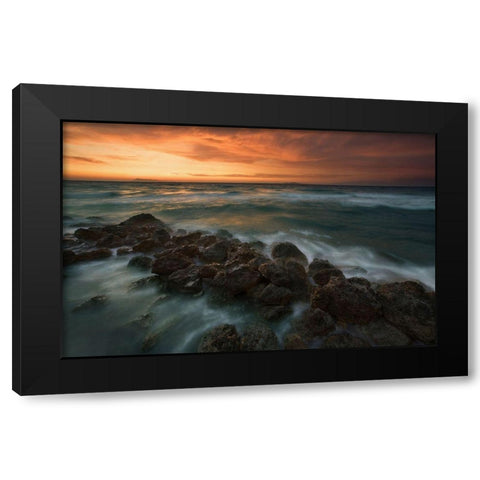 Peroulades... Black Modern Wood Framed Art Print by Browko, Krzysztof