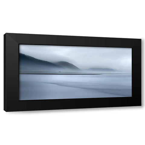 Summer Has Gone... Black Modern Wood Framed Art Print with Double Matting by M. Garcia, Jesus