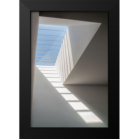 Air! Black Modern Wood Framed Art Print by P Neto, Filipe