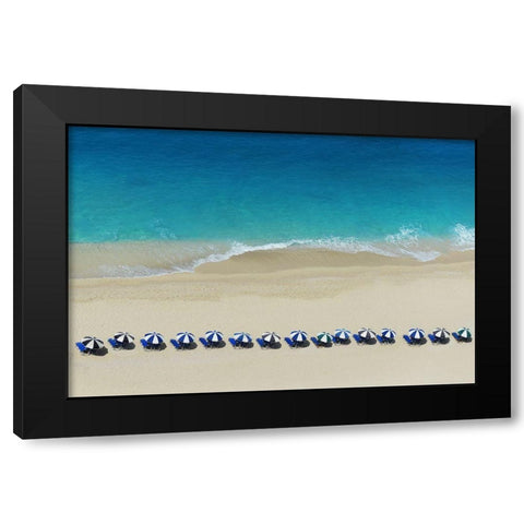 Untitled Black Modern Wood Framed Art Print by Dabi, Ina