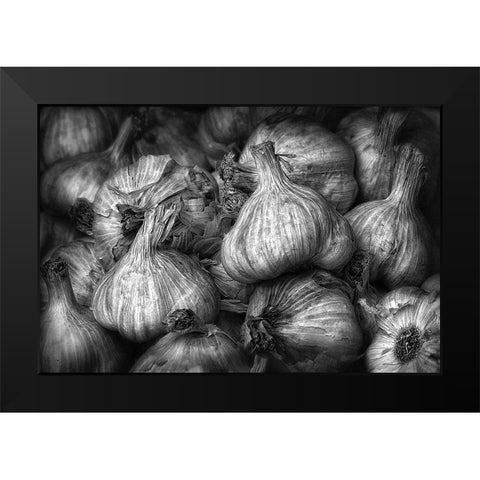 Against Vampires Black Modern Wood Framed Art Print by Droste, Holger