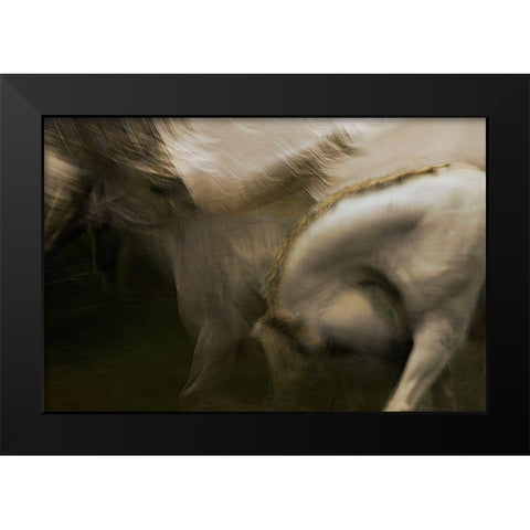 Flasing Of My Dream Black Modern Wood Framed Art Print by Malovrh, Milan