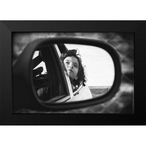 A Wild Desire Black Modern Wood Framed Art Print by Mexia, Laura