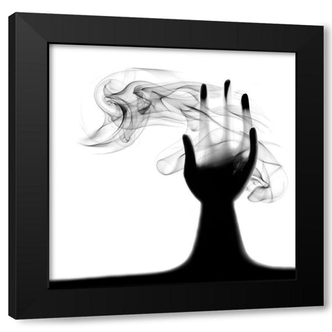 *** Black Modern Wood Framed Art Print with Double Matting by Ikaunieks, Roberts