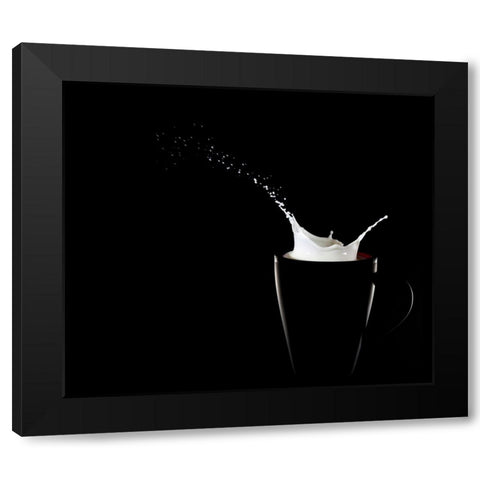 Milky Way Black Modern Wood Framed Art Print with Double Matting by Pabst, Christian