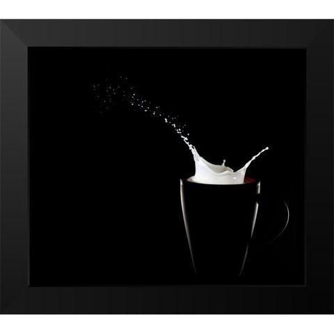 Milky Way Black Modern Wood Framed Art Print by Pabst, Christian