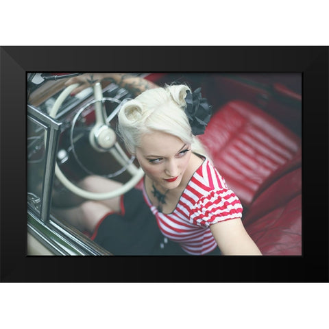 Promise-You Won\T Delete Me Black Modern Wood Framed Art Print by Block, Reinhard