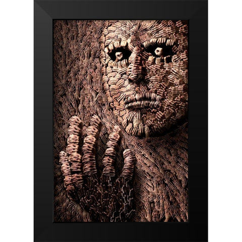 The Tool Of Tools Black Modern Wood Framed Art Print by Kiciak, Christophe