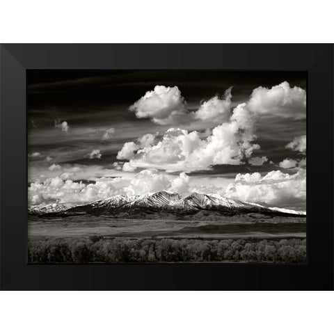 South Crazies Black Modern Wood Framed Art Print by Wesler, Jay