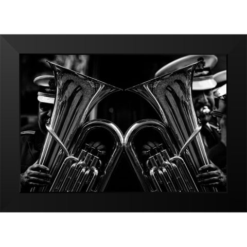 Untitled Black Modern Wood Framed Art Print by nebula