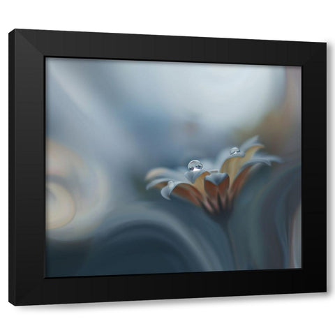 Infinite Longing... Black Modern Wood Framed Art Print with Double Matting by Nan, Juliana