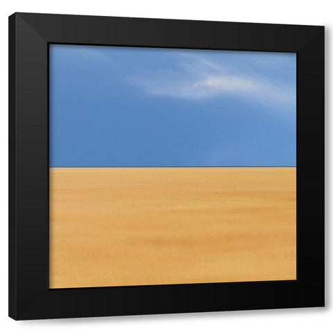 The Summer We Fell In Love Black Modern Wood Framed Art Print with Double Matting by Flour, Piet