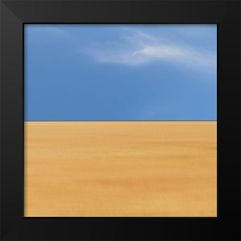 The Summer We Fell In Love Black Modern Wood Framed Art Print by Flour, Piet