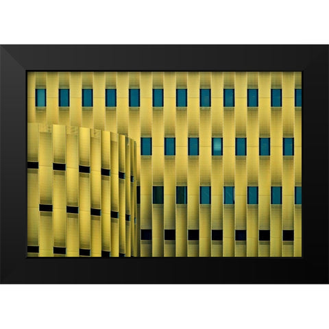 The Cope Black Modern Wood Framed Art Print by Van Maastricht, Henk