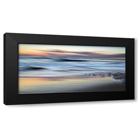 Mar De Suavidades Black Modern Wood Framed Art Print with Double Matting by Pascual Buye, Santiago