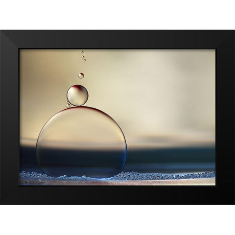 The Stragglers Black Modern Wood Framed Art Print by Westum, Heidi