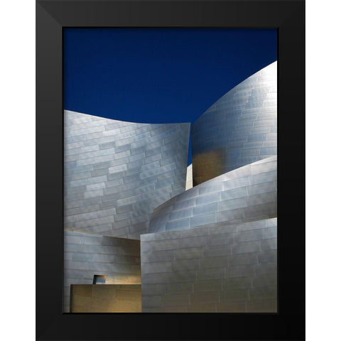 Overtures Black Modern Wood Framed Art Print by Guillemot, Mathilde