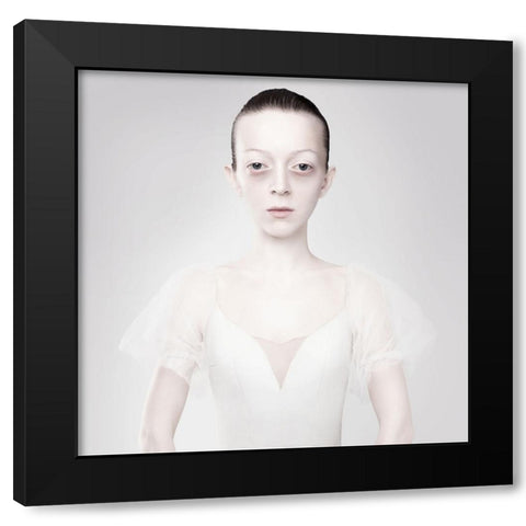 Dress Black Modern Wood Framed Art Print with Double Matting by Katiev, Vladimir