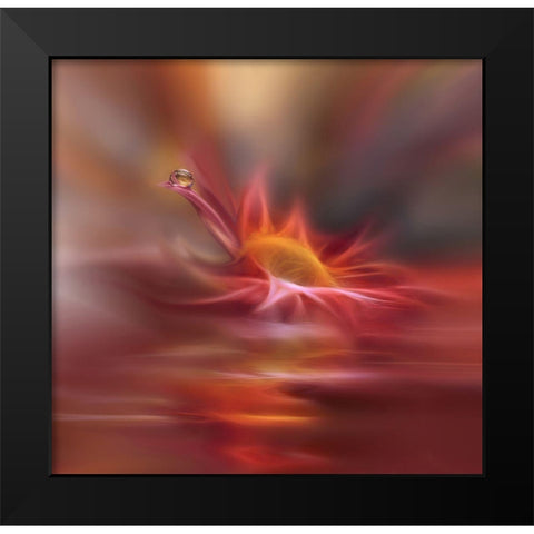 Song Of My Soul... Black Modern Wood Framed Art Print by Nan, Juliana