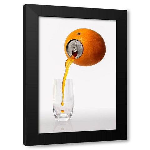 Natural Refreshment. Black Modern Wood Framed Art Print by M. Garcia, Jesus