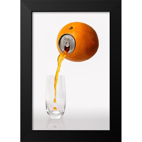 Natural Refreshment. Black Modern Wood Framed Art Print by M. Garcia, Jesus