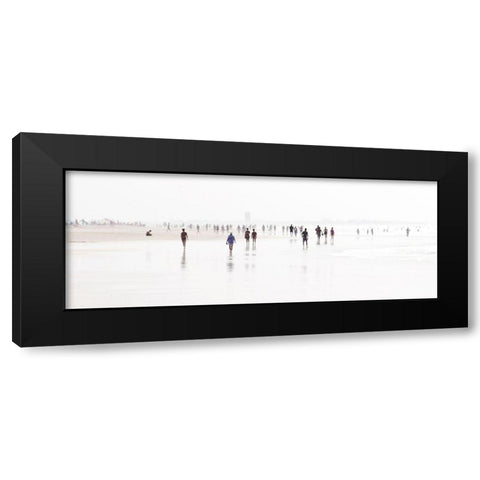 Costa De La Luz Iv Black Modern Wood Framed Art Print by Hennig, Anatol