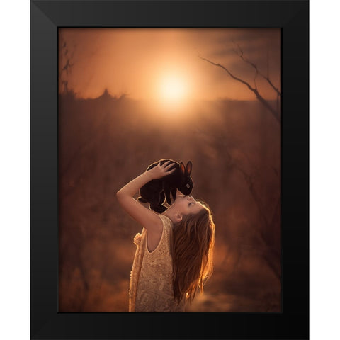 Nearing Spring Black Modern Wood Framed Art Print by Olson, Jake