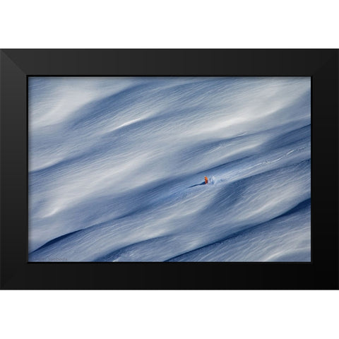 Touching Untouched ... Black Modern Wood Framed Art Print by Svoboda MQEP, Peter