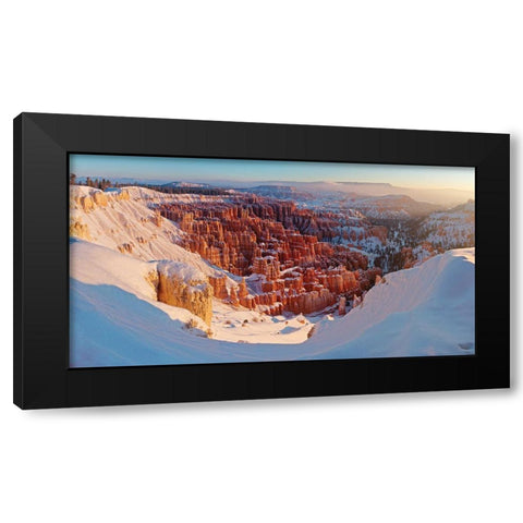 Inspiration Point Black Modern Wood Framed Art Print with Double Matting by Kharitonov, Alexey