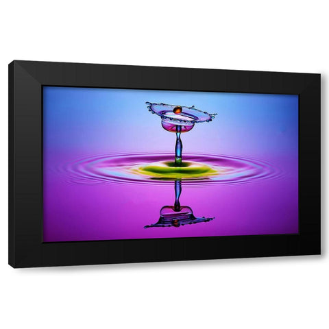 Chalice Colors Full Black Modern Wood Framed Art Print by Berkati, Muhammad