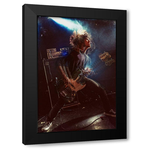 Livephotography Black Modern Wood Framed Art Print by Nakamatsu, Kenji