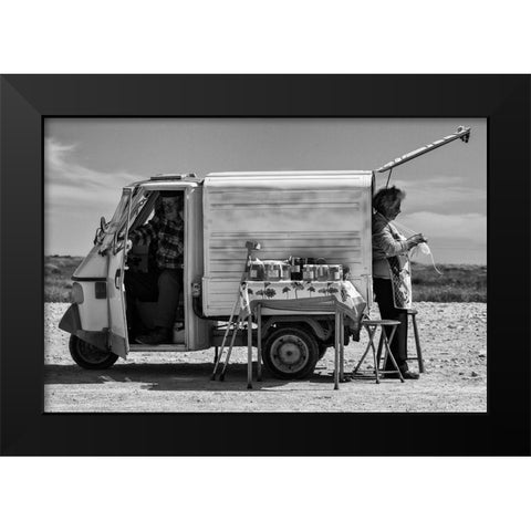 Work Of A Lifetime Black Modern Wood Framed Art Print by Sarmento, Luis