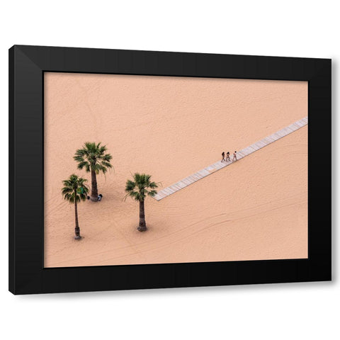 0.127083333333333 Black Modern Wood Framed Art Print with Double Matting by Pavlin, Miha