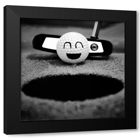 Birdie Chance Black Modern Wood Framed Art Print by Photoworks, Baim