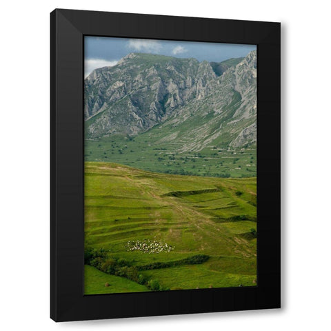 Mamma-Im Coming Home Black Modern Wood Framed Art Print with Double Matting by Petru Laurentiu, Pop