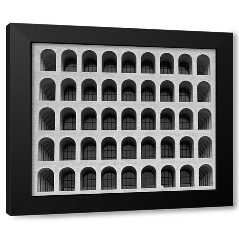 Untitled Black Modern Wood Framed Art Print by Santini, Francesco