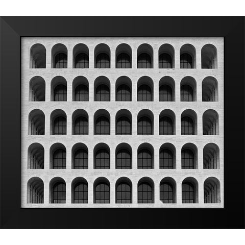 Untitled Black Modern Wood Framed Art Print by Santini, Francesco