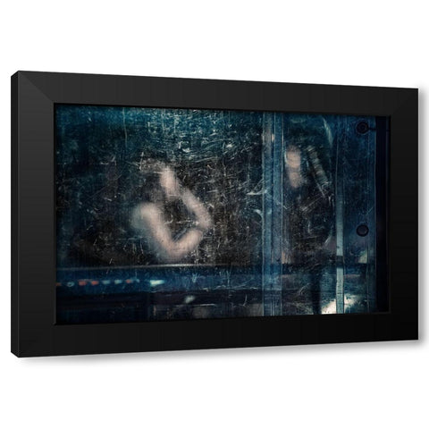 Jazz Mood Black Modern Wood Framed Art Print by Guarino, Vito