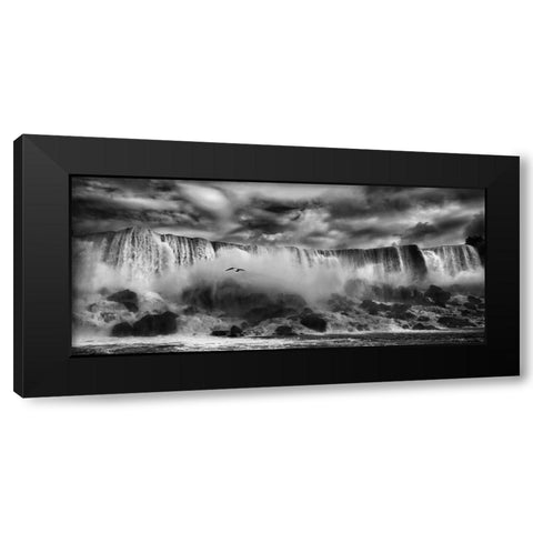 Beauty Unbound !! Black Modern Wood Framed Art Print with Double Matting by Depaepe, Yvette