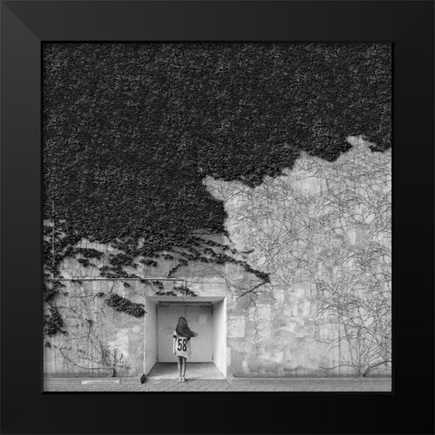 Transience Black Modern Wood Framed Art Print by Beck, Marco