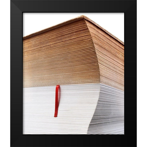 Bookmark Black Modern Wood Framed Art Print by Poleshchuk, Volodymyr