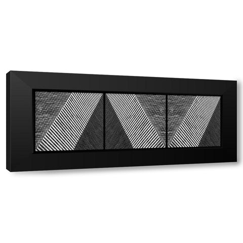 Rolling Dice Black Modern Wood Framed Art Print with Double Matting by Abrantes, Paulo