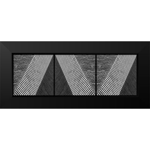Rolling Dice Black Modern Wood Framed Art Print by Abrantes, Paulo