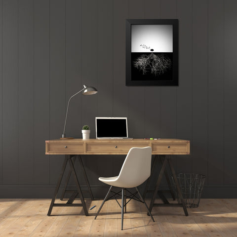 Do Not Judge According To Appearance Black Modern Wood Framed Art Print by Arslanian, Souren