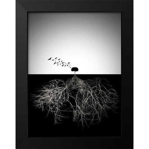 Do Not Judge According To Appearance Black Modern Wood Framed Art Print by Arslanian, Souren