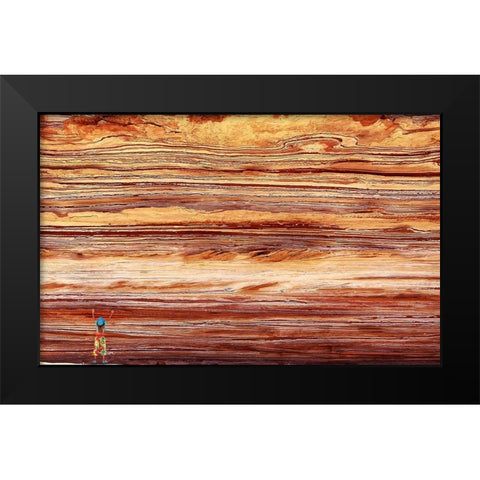 Kalbarri-Western Australia Black Modern Wood Framed Art Print by Salgado Gispert, Gloria
