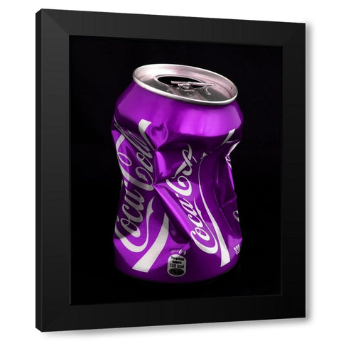 Revenge To Andy Warhol - Ultraviolet. Black Modern Wood Framed Art Print by Hardstone, Peter